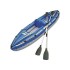 Лодка Bestway Wave Line Kayak Set 142"х30" 360х76см,+алюмин. весла   (65020В)