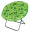Кресло-шезлонг, раскл., круглое, повышен. комф, d80см., 80*80*75см., Jjyz-058, цв. зеленый