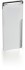 Зажигалка "Caseti" газовая пьезо, хромированное покрытие + белый лак, 3,3х0,5х8 см
