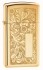 Зажигалка Zippo Slim® Venetian® с покрытием High Polish Brass, латунь/сталь, 30x10x55 мм
