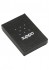 Зажигалка Zippo Slim® с покрытием Black Ice ®, латунь/сталь, чёрная, матовая, 30x10x55 мм