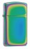 Зажигалка Zippo Slim® с покрытием Spectrum™, латунь/сталь, разноцветная, глянцевая, 30x10x55 мм