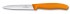 Нож для овощей Victorinox SwissClassic, лезвие 10 см с серейторной заточкой, оранжевый