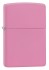 Зажигалка Zippo Classic с покрытием Pink Matte, латунь/сталь, розовая, матовая, 36x12x56 мм