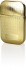 Зажигалка "Caseti" газовая кремниевая, сплав цинка, золото с насечкой, 3,5х0,8х6 см