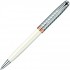 Шариковая ручка Parker Sonnet, цвет - белый/серебро