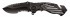 Нож складной Stinger, 85 мм   (черный), рукоять: сталь   (черный), коробка картон