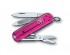 Нож-брелок Victorinox Classic, 58 мм, 7 функций, полупрозрачный розовый