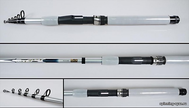 Спиннинг Caiman Murasak Telespin Fiber glass SIС 2,1м. - 5 колен (10-30г) Спиннинг Caiman Murasak Telespin Fiber glass SIС 2,1м. - 5 колен (10-30г)