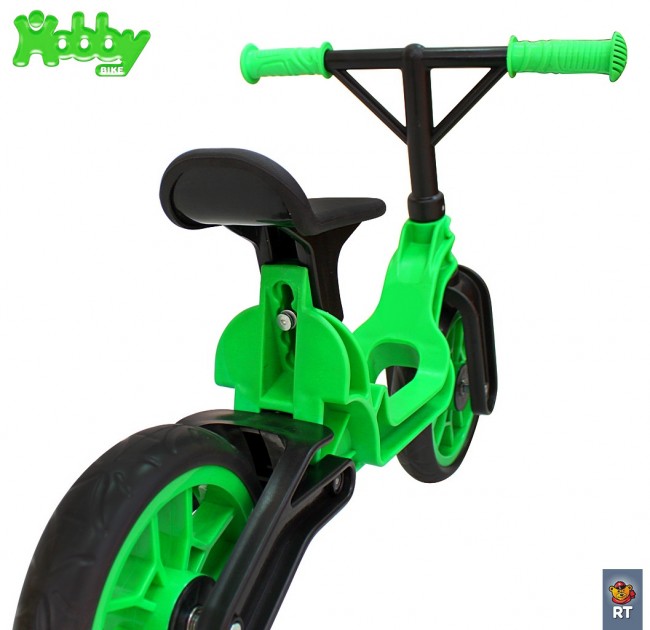 ОР503 Беговел Hobby bike Magestic kiwi black