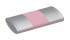 Маникюрный набор Yes, 5пр. Футляр: металл, цвет серый/бирюзовый/розовый