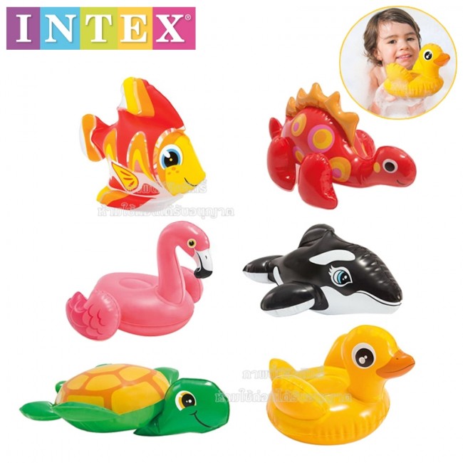 Игрушка надувная Intex, Зверушки,, 20.5x15.5x2.5см, 58590NP (В)