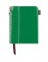 Записная книжка Cross Journal Signature A6, 250 страниц в линейку, ручка 3/4. Цвет - зеленый
