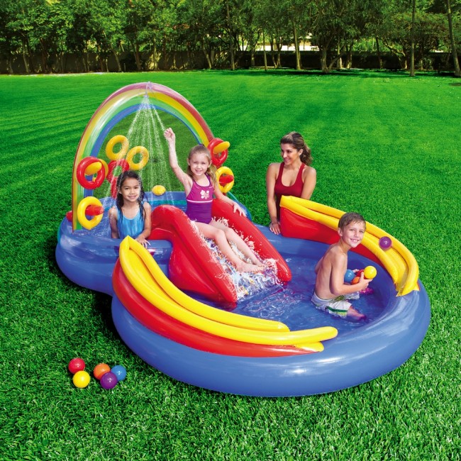 Игровой центр-бассейн Радуга 297х193х135см, от 3-х лет Игровой центр-бассейн Радуга 297х193х135см, от 3-х лет