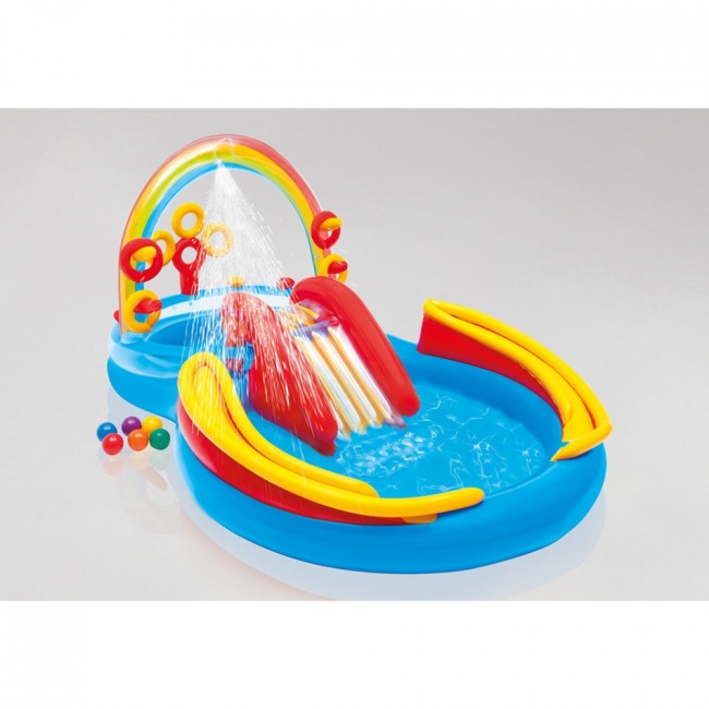 Игровой центр-бассейн Радуга 297х193х135см, от 3-х лет Игровой центр-бассейн Радуга 297х193х135см, от 3-х лет