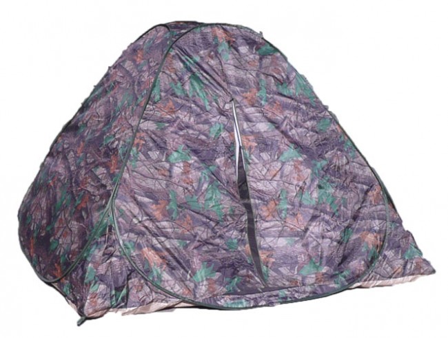 Палатка автомат летняя, 180*180см, h -150см, с дном, москитная сетка, цвет лес