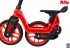 ОР503 Беговел Hobby bike Magestic red black