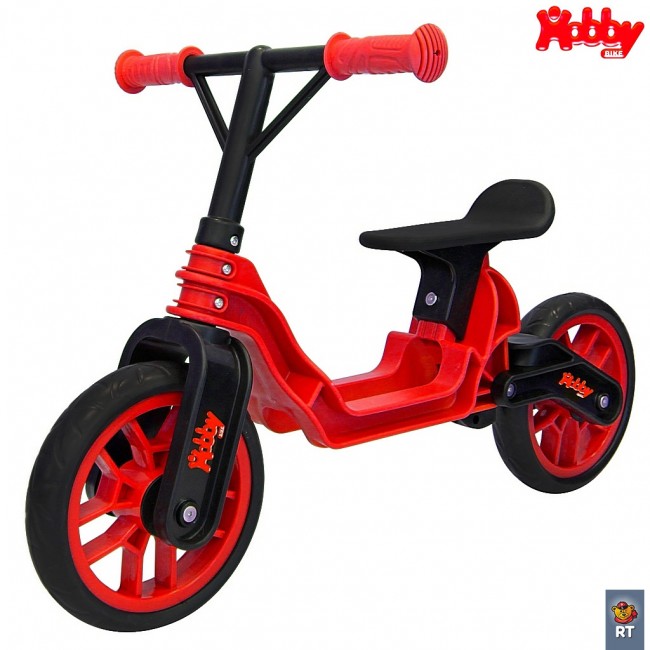 ОР503 Беговел Hobby bike Magestic red black