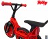 ОР503 Беговел Hobby bike Magestic red black