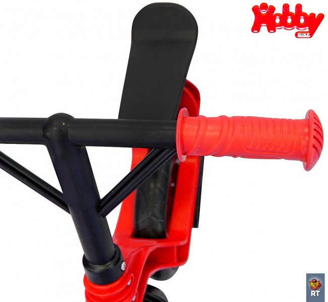 ОР503 Беговел Hobby bike Magestic red black