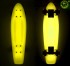 402E-Y Скейтборд Y-Scoo Big Fishskateboard Glow 27&quot; винил 68,6х19 с сумкой Yellow/yellow