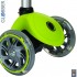 424-006 Самокат Globber Primo Fantasy с 3 светящимися колесами Fruitiness Lime green