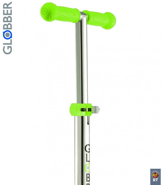 424-006 Самокат Globber Primo Fantasy с 3 светящимися колесами Fruitiness Lime green