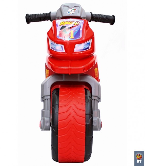 Каталка-мотоцикл беговел Racer RZ 1, цвет красный