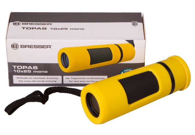 Монокуляр Bresser Topas 10x25 Yellow