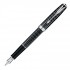 Перьевая ручка Parker Sonnet, цвет - темно-серый/серебро, перо - золото 18К