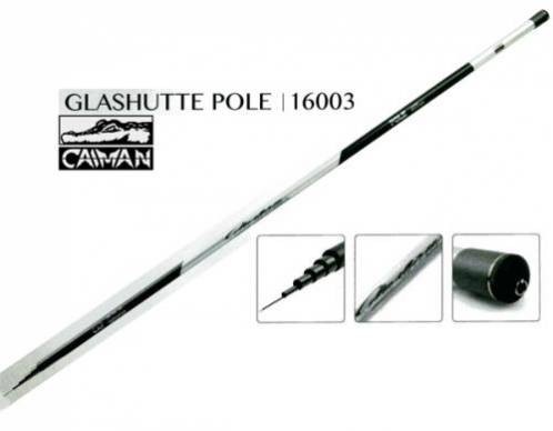 Удилище Caiman Glashutte Pole IM12 7,0м - без колец,  вес 300гр., + тубус + чехол Удилище Caiman Glashutte Pole IM12 7,0м - без колец,  вес 300гр., + тубус + чехол