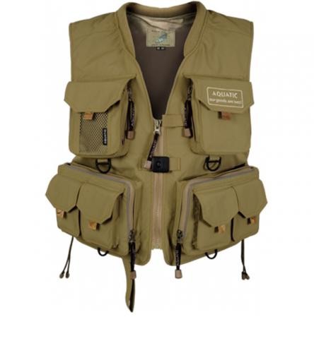 Жилет Aquatic рыболовный регулируемый, размер 50-54 (Ж-02)