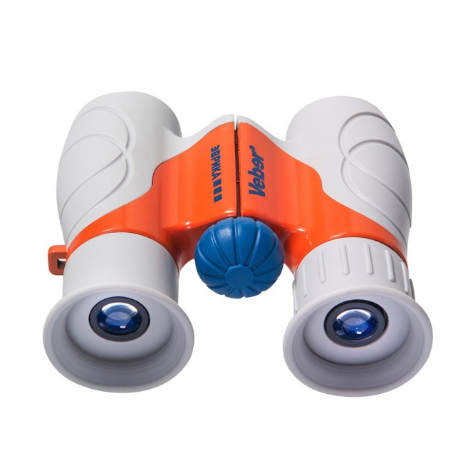Бинокль детский Veber «Эврика» 6x21, серо-оранжевый Бинокль детский Veber «Эврика» 6x21, серо-оранжевый