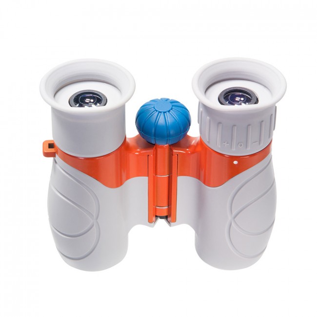 Бинокль детский Veber «Эврика» 6x21, серо-оранжевый Бинокль детский Veber «Эврика» 6x21, серо-оранжевый