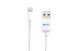 Кабель для зарядки iPhone Travel Blue Lightning Cable, цвет белый