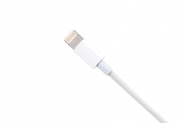 Кабель для зарядки iPhone Travel Blue Lightning Cable, цвет белый