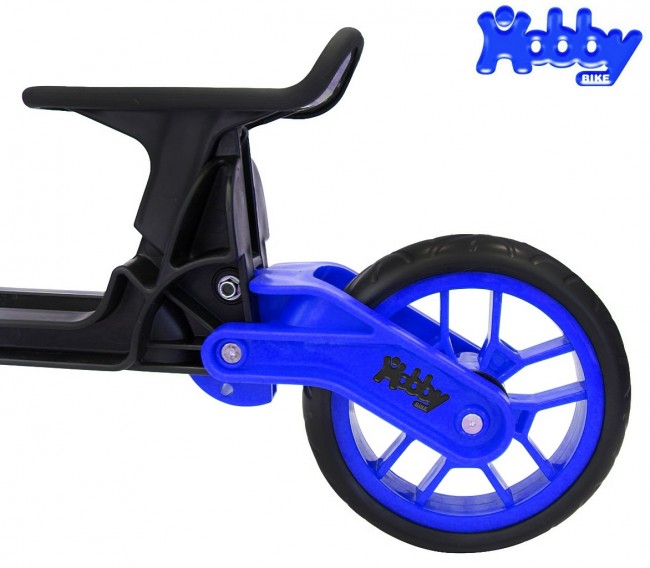 ОР503 Беговел Hobby bike Magestic blue black