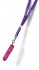 Шнурок на шею Victorinox, с карабином, фиолетовый