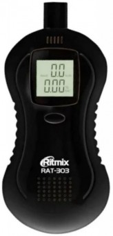 Алкотестер Ritmix RAT-303 полупроводниковый черный Алкотестер Ritmix RAT-303 полупроводниковый черный