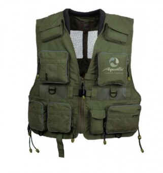 Жилет Aquatic рыболовный регулируемый, размер 50-54 (Ж-04)