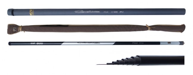 Удилище Caiman Glashutte Pole IM12 без колец 6,0м - вес 235гр., + тубус + чехол