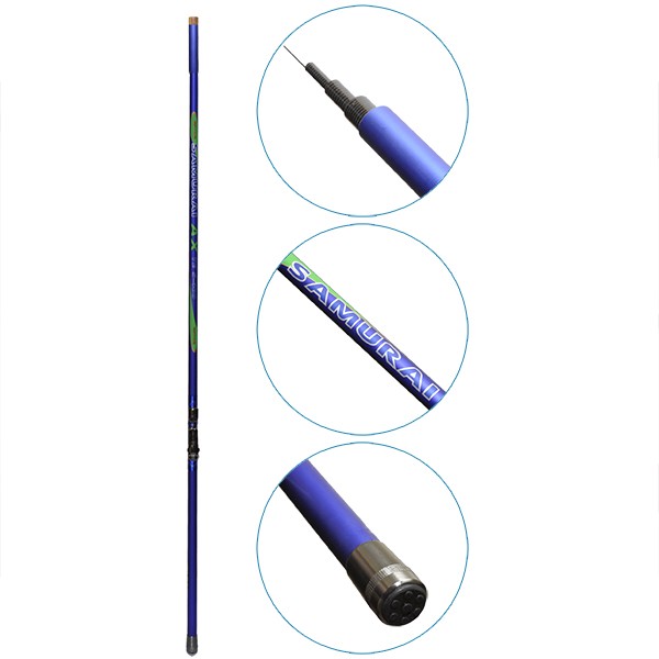 Удилище Samurai, б/к 4,0м. - карбон Удилище Samurai, б/к 4,0м. - карбон