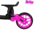 ОР503 Беговел Hobby bike Magestic pink black