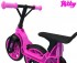 ОР503 Беговел Hobby bike Magestic pink black