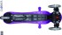 424-014 Самокат Globber Primo Fantasy с 3 светящимися колесами Stars Violet Neon Purple