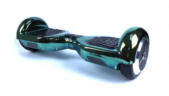 Гироскутер Smart Balance Chrome с колонками, бирюзовый