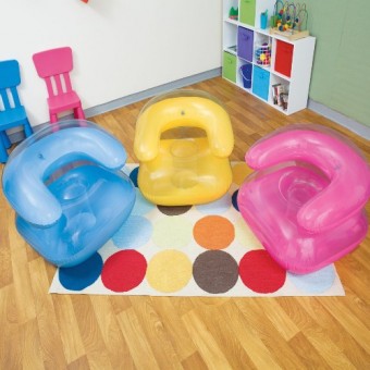 Кресло Intex флокированное (91х102х65 см.)