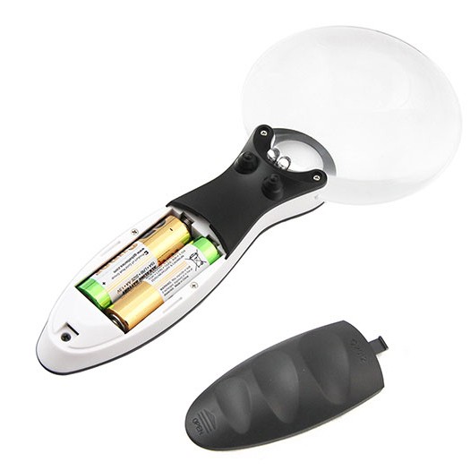 Лупа на ручке Veber 3/6х, 90 мм, с подсветкой (789-90) Лупа на ручке Veber 3/6х, 90 мм, с подсветкой (789-90)