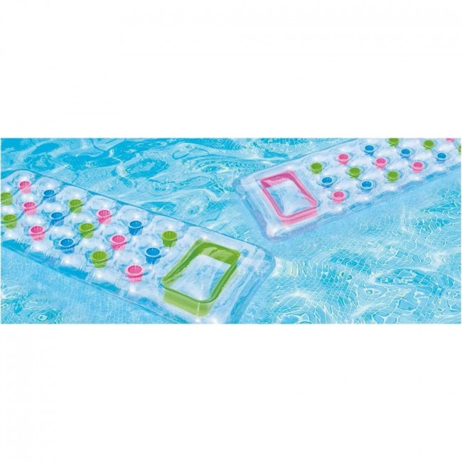 Матрас прозрачный с лунками 188х71см, 2 цвета