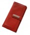 Клатч-кошелёк Cross. Кожа наппа, гладкая, красный, 20 х 11 х 1,5 см